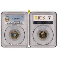 MS65 2022 $2 Peacekeeping PCGS Certification Number: 47128151