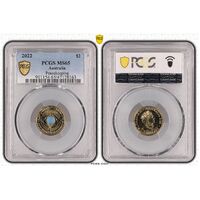 MS65 2022 $2 Peacekeeping PCGS Certification Number: 47128163