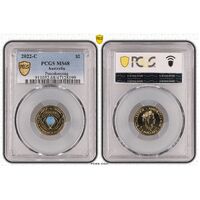 MS68 2022 C $2 Peacekeeping PCGS Certification Number: 47128199