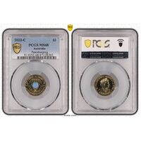 MS68 2022 C $2 Peacekeeping PCGS Certification Number: 47128202