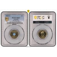 MS67 2022 C $2 Peacekeeping PCGS Certification Number: 47128205