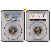 MS66 2022 C $2 Peacekeeping PCGS Certification Number: 47128212