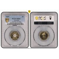MS64 2022 $2 Frontline Workers PCGS Certification Number: 47127856