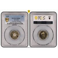 MS64 2022 $2 Frontline Workers PCGS Certification Number:47127863