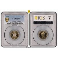 MS65 2022 $2 Frontline Workers PCGS Certification Number: 47127853