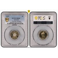 MS65 2022 $2 Frontline Workers PCGS Certification Number: 47127875
