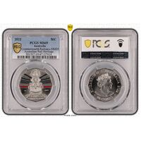 MS69 2022 50C Commonwealth Railways-NM25 Australian Rail Heritage PCGS Certification Number: 47127924