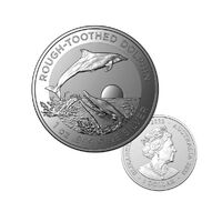 2023 $1 Rough-Toothed Dolphin - Silver Bullion Coin