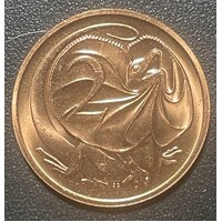1986 2c Royal Australian Mint Uncirculated - Mint Set Year Only