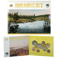 1988 Bicentenary Royal Australian Mint 8 Coin Uncirculated Set 