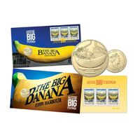 2023 Aussie Big Things Big Banana Coin and Minisheet Limited Edition PNC