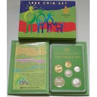 1994 International Year Of Family 6 Coin Proof Set 