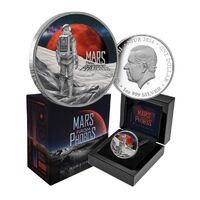 2024 $1 Mars from Phobos 1oz Silver Proof coin