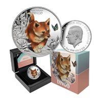 2024 $1 Baby Dingo 1oz Silver Proof Coin