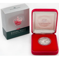 2000 50c Royal Visit Fine Silver Proof Coin