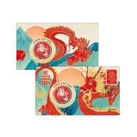 2024 Christmas Island Lunar New Year of the Dragon PMC