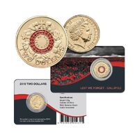 2015 $2 Lest We Forget Al-Br Coin Pack