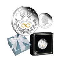 2024 One Love 1oz Silver Proof Coin