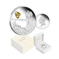 2024 Wedding  1oz Silver Proof Coin