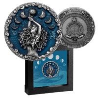 2023 Calypso 2oz Silver Antiqued Coin