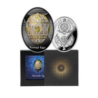 2023 Faberge Eggs - Alexander Egg 16.81g Silver Proof Coin