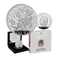 2024 Harry Potter - Winged Keys UK 1oz Silver Proof Coin
