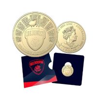 2024 $1 AFL Melbourne Football Club AlBr UNC - Season 2