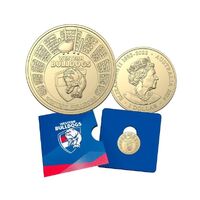 2024 $1 AFL Western Bulldogs AlBr UNC - Season 2