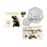  2024 The Age of the Dinosaurs T-Rex Coin Cover