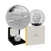 2024 £2 City Views - Paris UK 1oz Silver Proof Coin