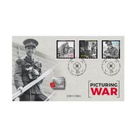 2024 ANZAC Day Picturing War Pin Cover