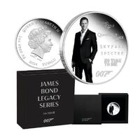 2024 $1 James Bond Daniel Craig 1oz Coloured Silver Proof Coin