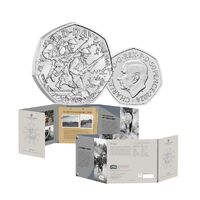 2024 D-Day UK 50p Brilliant Uncirculated Coin