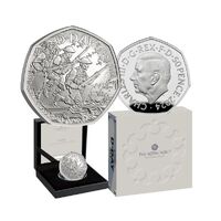 2024 D-Day UK 50p Silver Proof Coin