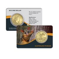 2013 $1 Possum Bush Baby Al-Br Coin Pack