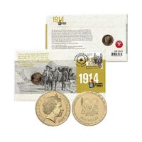 2014 $1 1914 Centenary End of WWI PNC