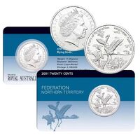 2001 20c Centenary of Federation Northern Territory Coin Pack
