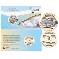 2024 Northern Territory Barramundi Marine Emblems Limited-Edition Medallion Cover 