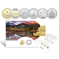 2025 Royal Canadian Mint Classic Uncirculated Denomination 6 Coin Set