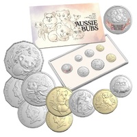 2025 Aussie Bubs - Six Coin Uncirculated Baby Year Set