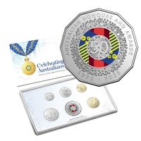 2025 Celebrating Australians - 50 years of the Australian Honours System 6 Coin Coloured Uncirculated Year Set 