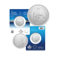  2025 $5 The Majestic Polar Bear Premium Bullion 1 oz Silver Coin 