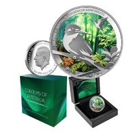 2025 Evergreen Rainforest - Colours of Australia 1 Oz Silver Proof Coin