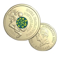 2024 $2 Australian Paralympic Team AUNC