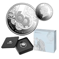 2025 $1 'C' Mintmark 60th Anniversary of the Royal Australian Mint Fine Silver Proof Coin 