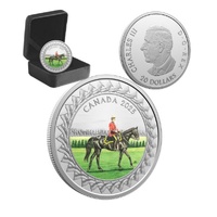 2025 $20 Royal Canadian Mounted Police (RCMP) Musical Ride 31.39g Coloured Fine Silver Coin 