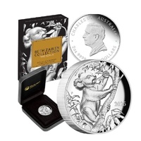  2025 The Koala - Beth Zaiken Collection 2 Oz Silver Proof Ultra High Relief Coin