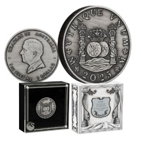 2025 Pillar Dollar - 225th Anniversary of Australian Proclamation Coins  1oz Silver Antiqued Coin