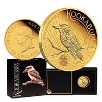 2025 Australian Kookaburra 1/4oz Gold Proof Coin