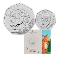 2025 50p Zog Brilliant Uncirculated Coin